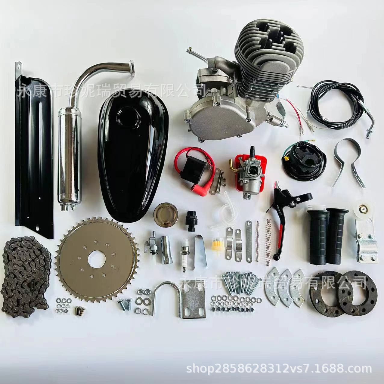 Bicycle Conversion Kit 100CC Engine Full Set Motorised Bike Engine
