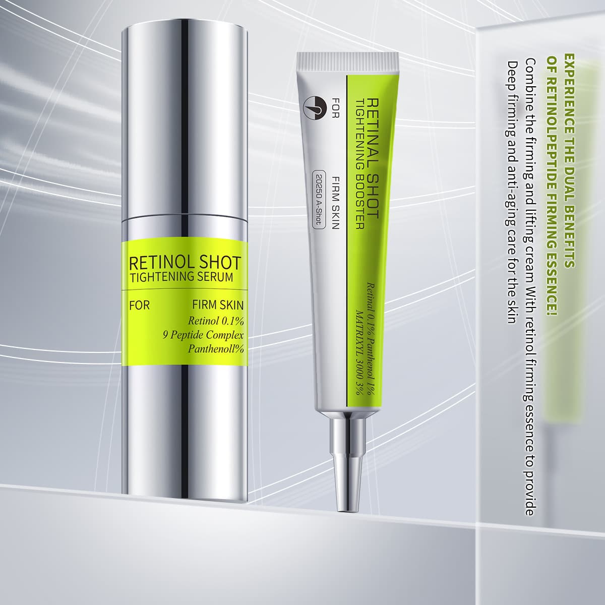 Cross-border Retinol Eye Cream Retinol Eye Cream Firming, Mild and Hydrating Liquid Essence Eyes