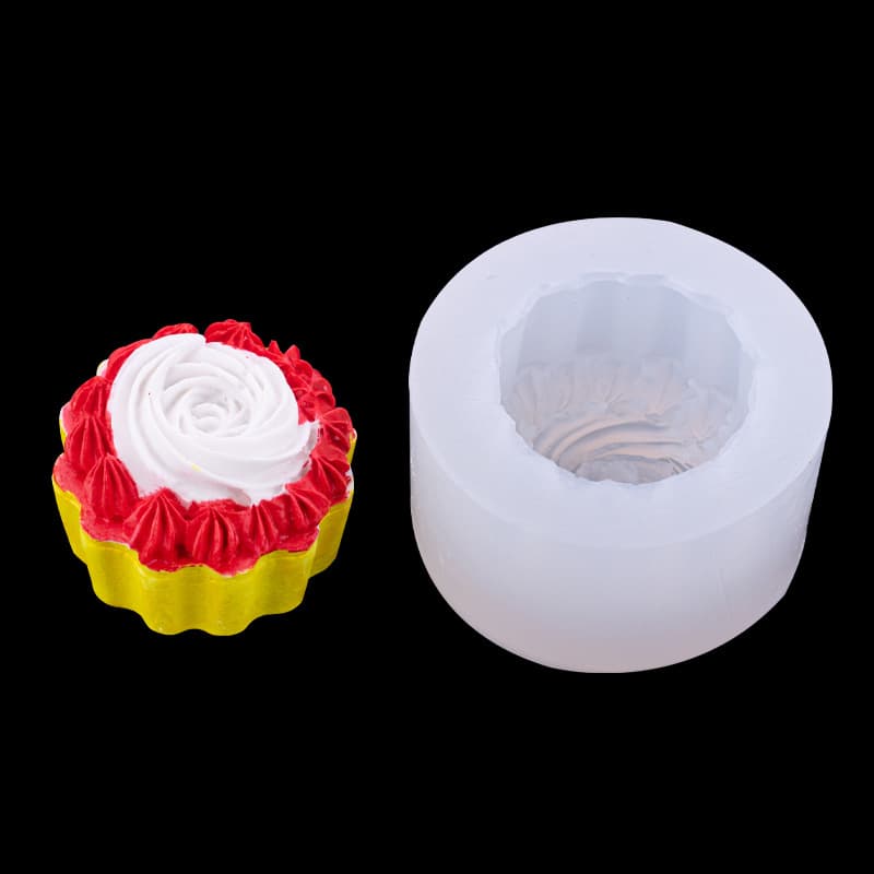 Daily Use Kitchen Utensils / Cake Molds / Cake Molds - Heart-Shaped Non-Stick Silicone Baking Molds for Cakes, Pies, Pastries