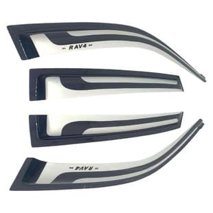 Car Rain Guards, Sun and Rain Visors, Rain Shields, Vehicle-Specific, Acrylic Vacuum-Formed Thickened Rain Visors, Rain Guard Stickers