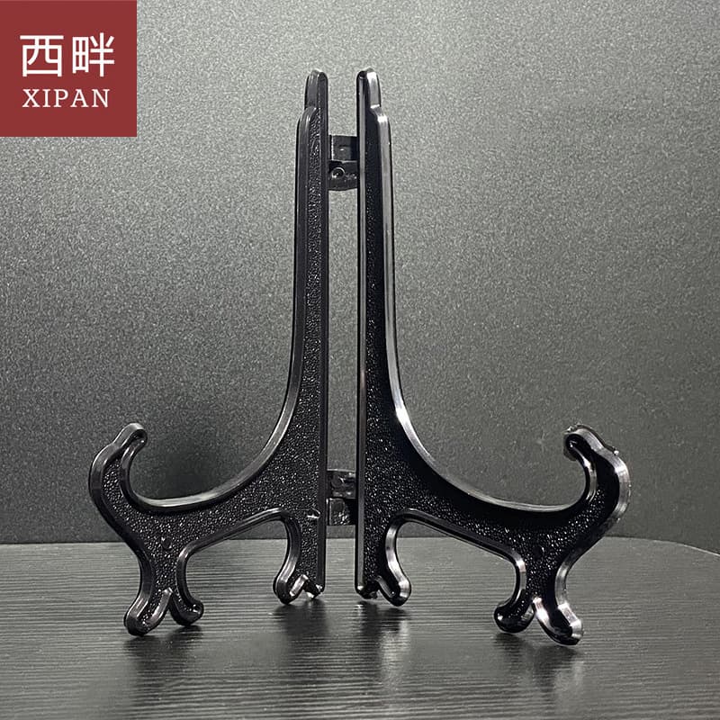 Creative Display Stand Plate Holder Decorative Plate Stand Tea Cake Frame Display Stand Plaster Painting Holder Porcelain Plate Round Base