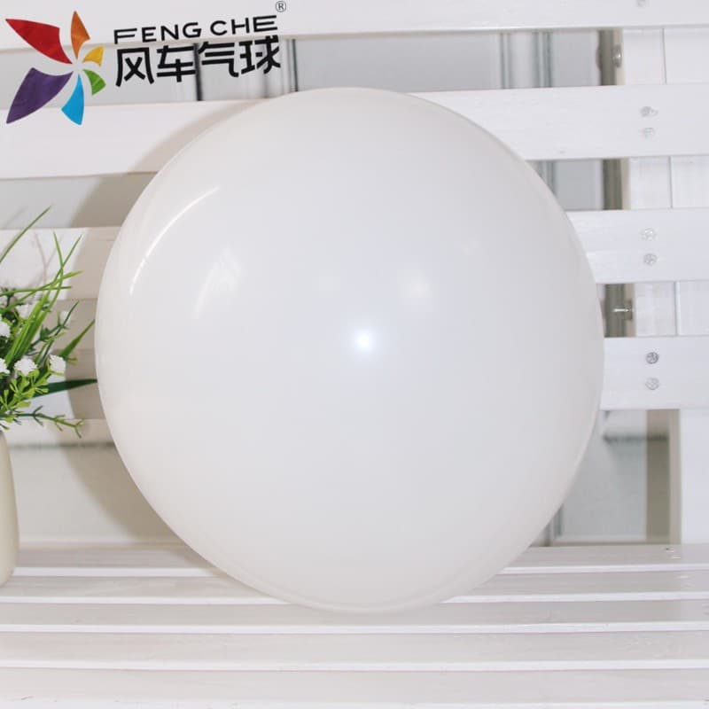 Wholesale pinwheel balloons 24-inch thick round large latex balloon chain for birthday party, store opening pole