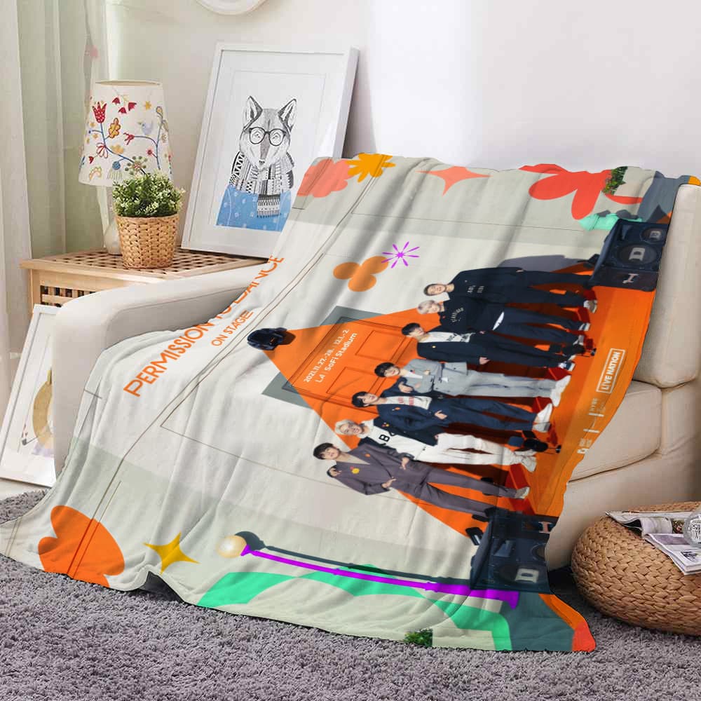 Bulletproof Boy Scouts Flannel Blanket Office Air Conditioning Four-Season Blanket