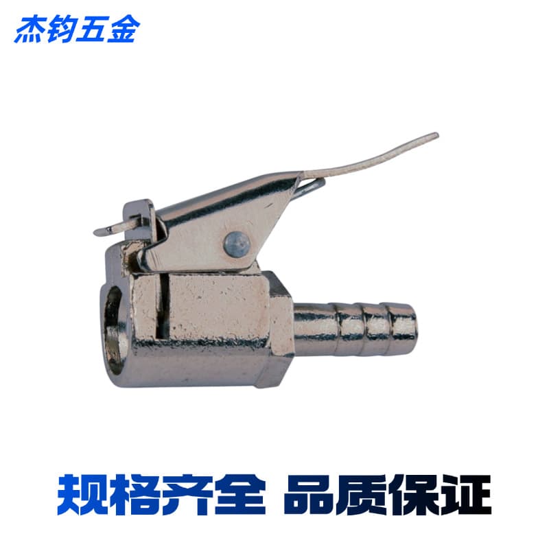 All-Copper or Semi-Copper Inflator Chuck, American Style Car Tire Pressure Gauge with Inflation Nozzle