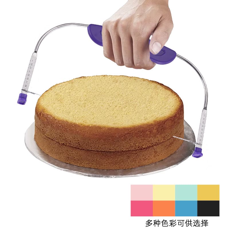 Manufacturer wholesale cake layerer bread cutter hand guard single line slicer toast cutter baking tools