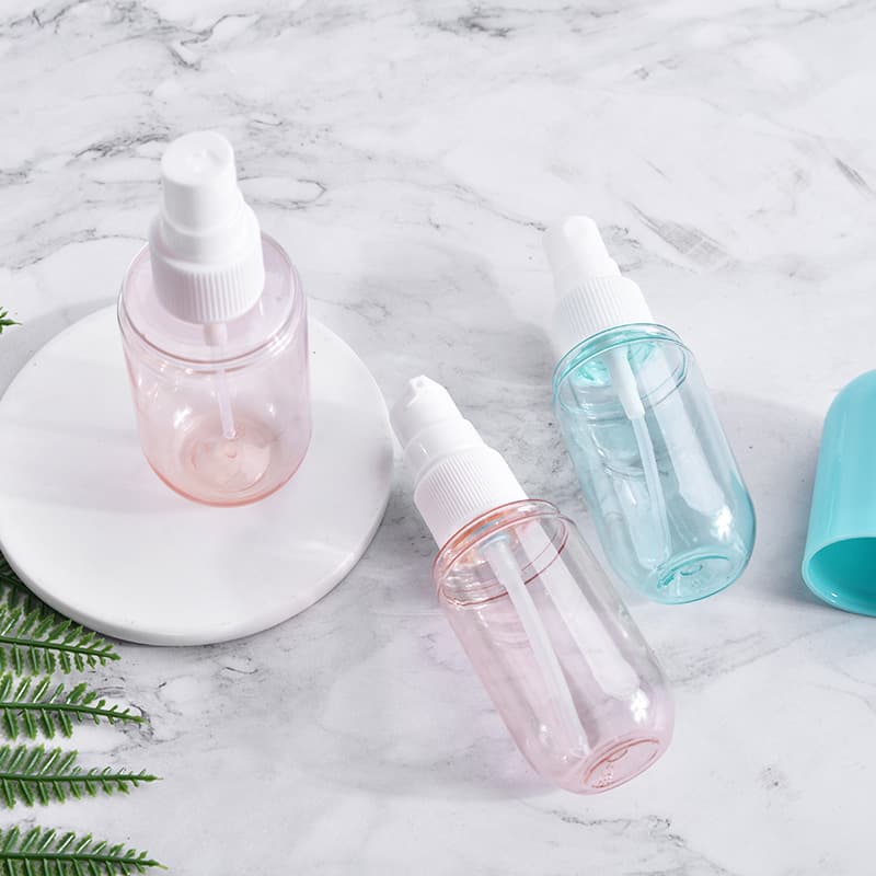 In Stock Spray Bottle Travel Dispenser Bottle Capsule Spray Bottle Lotion Bottle Franic Same Style PET Bottle