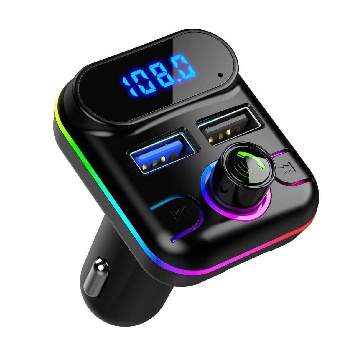 M33 Bluetooth Car MP3 Player, Car Electronics MP3 with Card Slot, Car Bluetooth Receiver, Car MP3