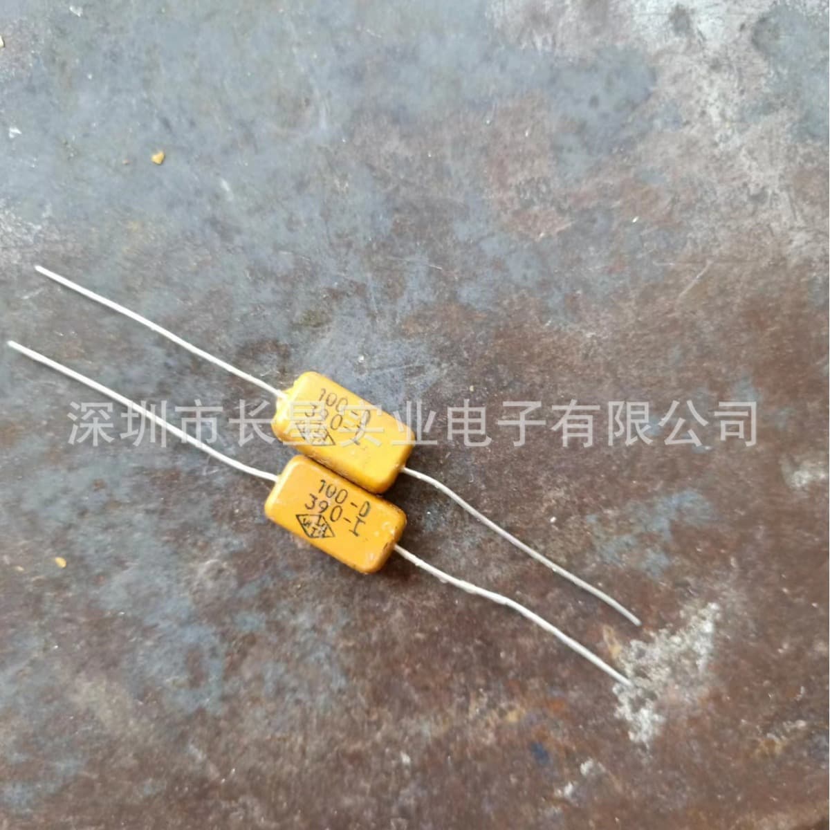 Mica capacitor 430pF 100V 5% CY-2 axial type; full range of mica capacitors from 100V to 500V.