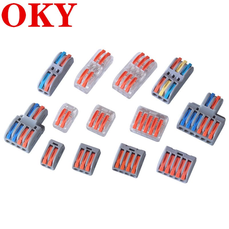 PCT212 213 215 Building Wiring Flexible/Rigid Wire Push-In Connector PCT Quick Connect Terminal