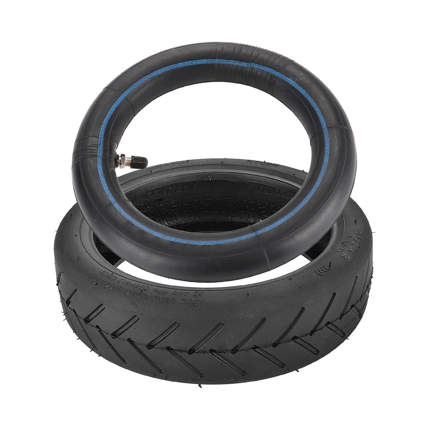 Electric scooter M365/Pro/Pro2/1S front and rear wheels 8.5-inch outer tire, inner tube, pneumatic tire, 8 1/2*2 tires.