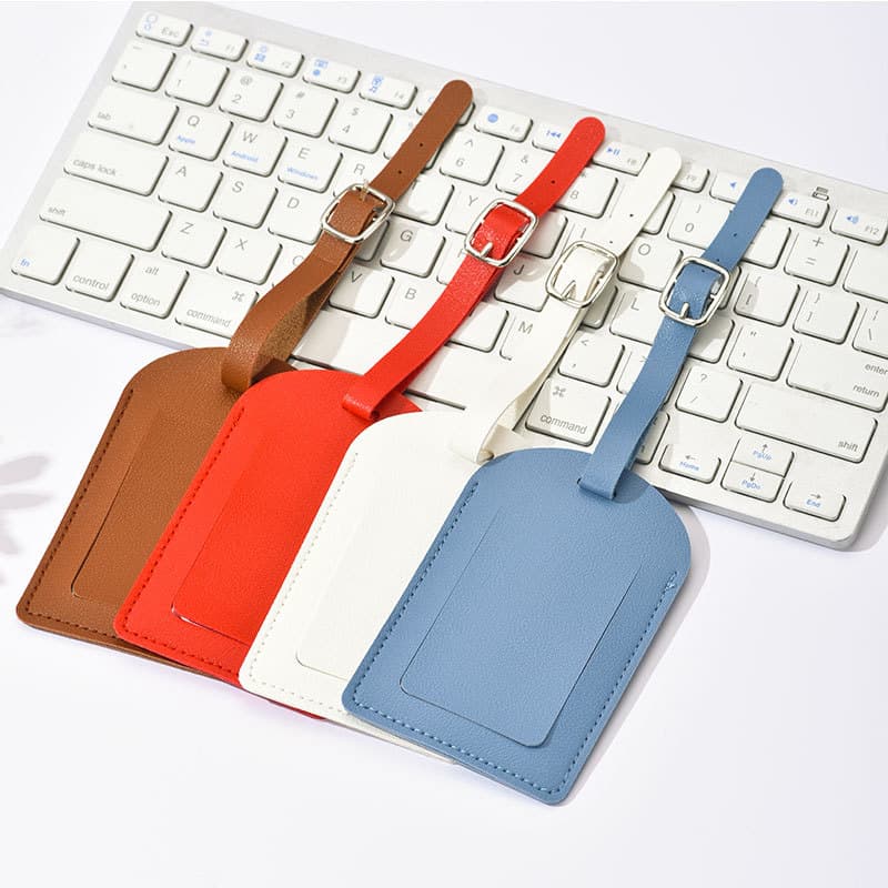 New Hot Selling Creative Airplane Boarding Pass Fashion Travel Luggage Tag Checked Luggage Leather PU Suitcase
