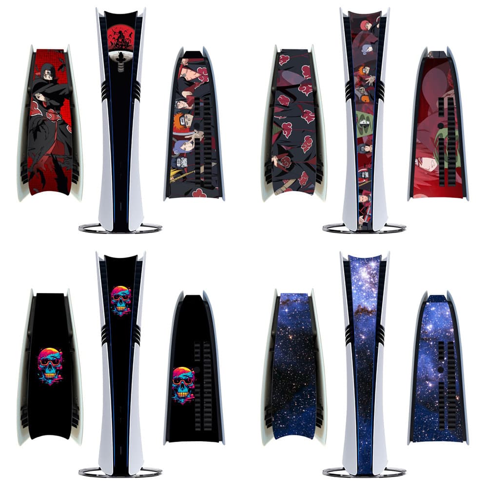PS5 pro middle strip protective sticker optical drive digital version all-inclusive middle cartoon film anti-scratch frosted film