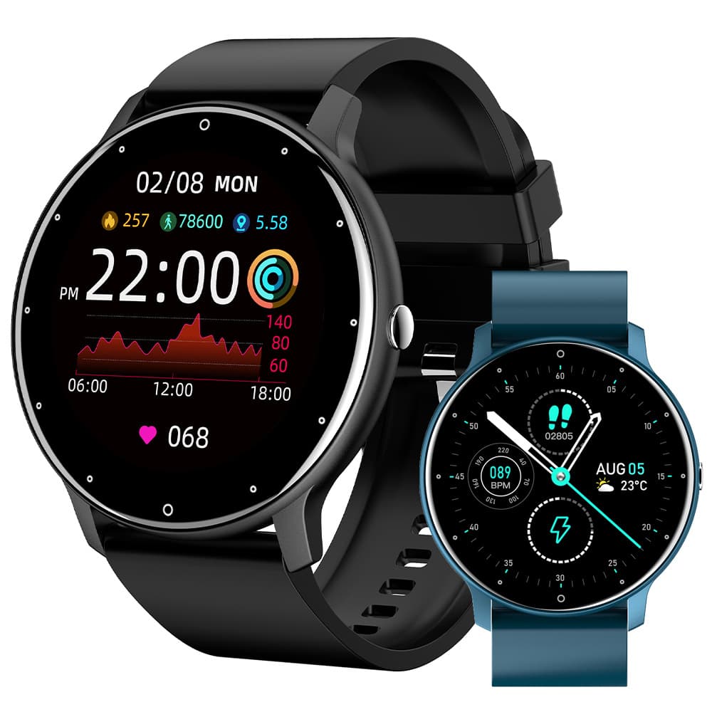 Cross-border ZL02CPRO smartwatch with round screen bracelet, calling, heart rate, sleep, weather, sports touchscreen