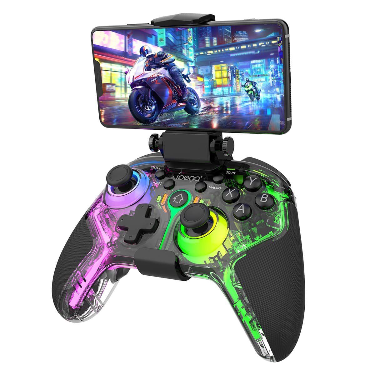 Compatible with Android, iOS, PC, Switch, PS3, PS4 - Shadow Wireless Programmable Motor Vibration Controller