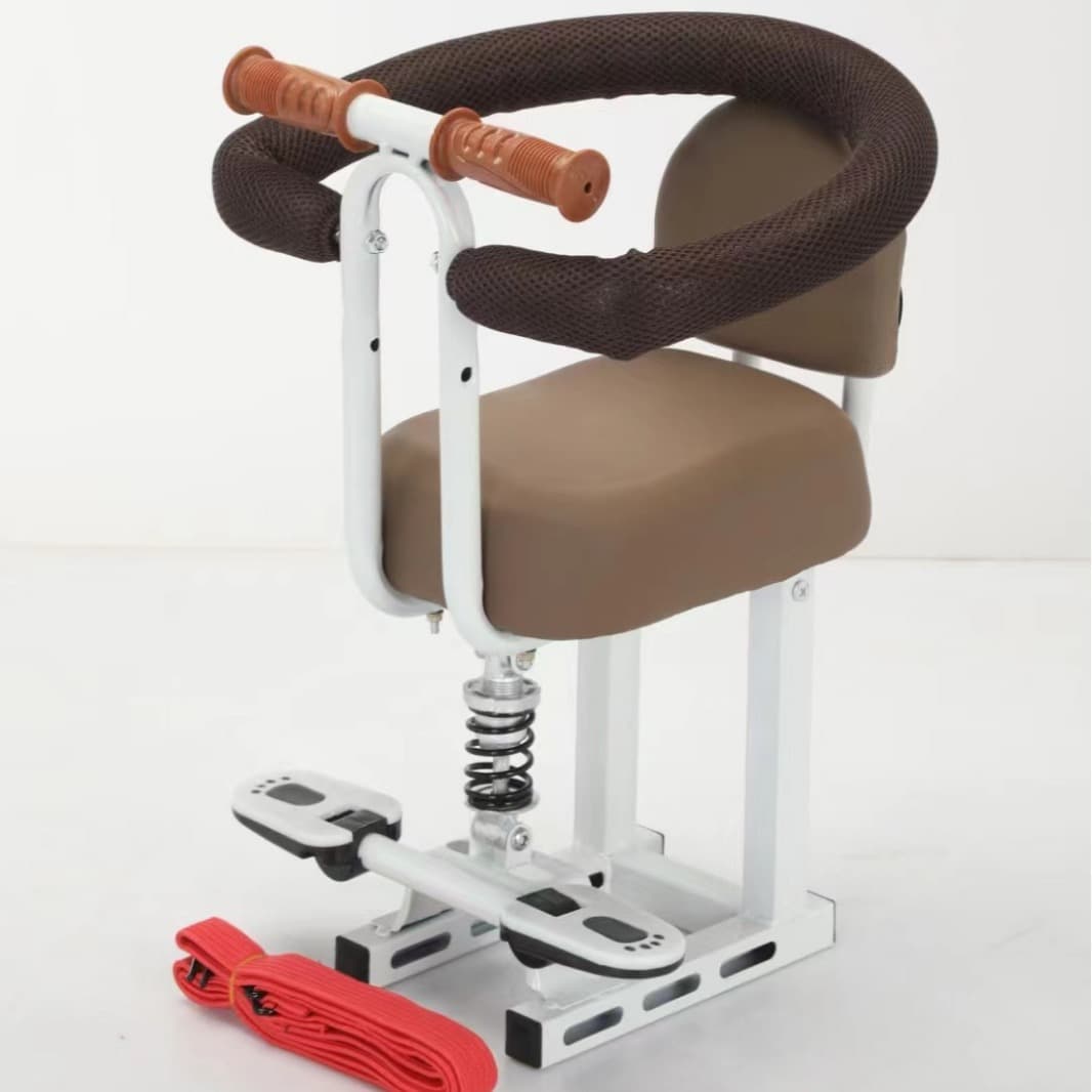 Electric Scooter Child Seat Front-Mounted Baby Chair Toddler Safety Seat for Bicycle