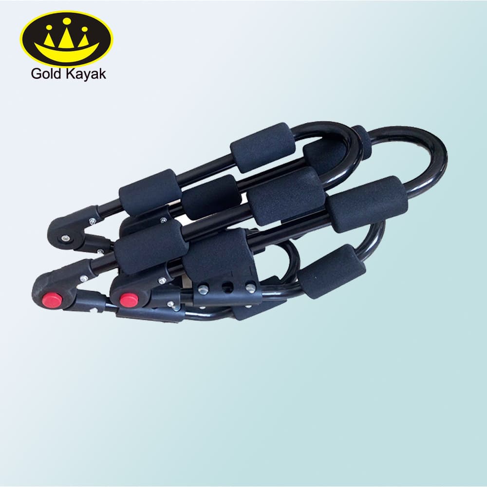 Aviation Aluminum Alloy Folding Luggage Rack Roof Rack for Kayak Surfboard - Kayak Accessories