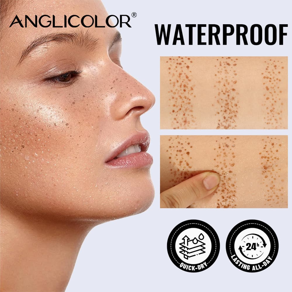 Amazon Cross-Border New Natural Simulation Freckle Pen Waterproof Sweat-Proof Quick-Dry Freckle Stamp Pen Makeup Pen Wholesale