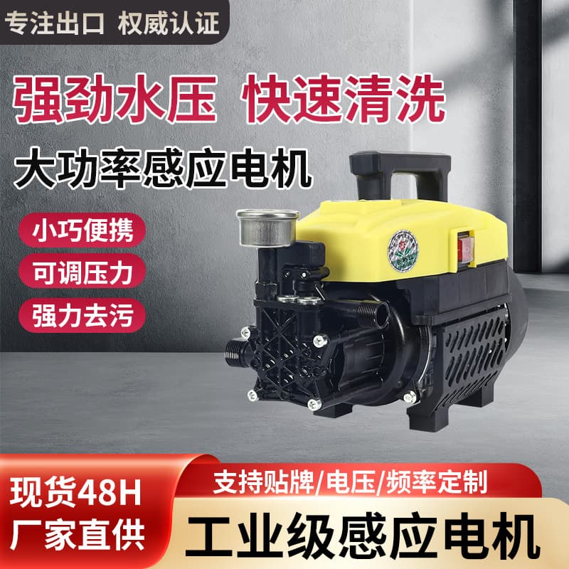 Industrial grade high-power high-pressure portable cleaning machine commercial 220v fully automatic car washing machine household car cleaning pump