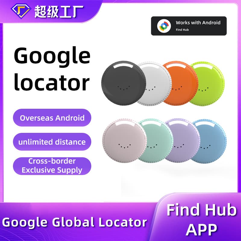 Cross-Border Exclusive Google Locator Finder Direct Sales Overseas Android Specific Pet Anti-Loss Unlimited Distance
