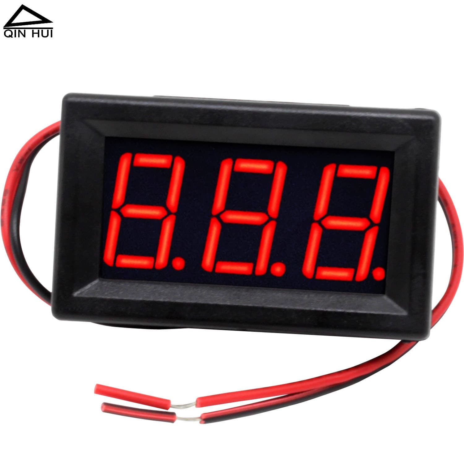0.56 LED Digital Tube Display Meter HKS Three-Wire DC Voltmeter DC 0-100V Digital Voltage Meter