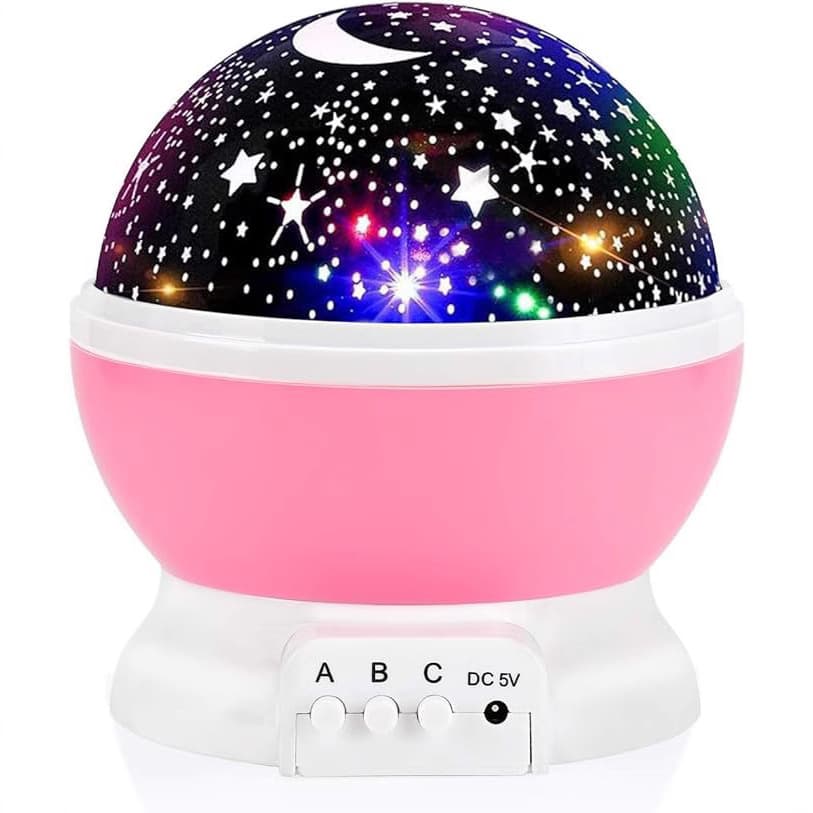 Amazon Best-Selling Starry Sky Rotating Creative Gift Projection Lamp Indoor Children's Gift Night Light