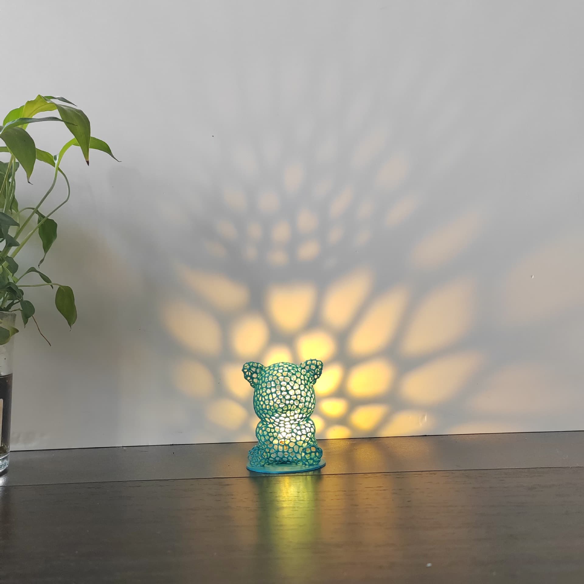 3D Printed Amazon Best-Selling Rabbit Night Light Mouse Bedroom Desk Lamp Bear Handmade Gift Ambient Light Wholesale