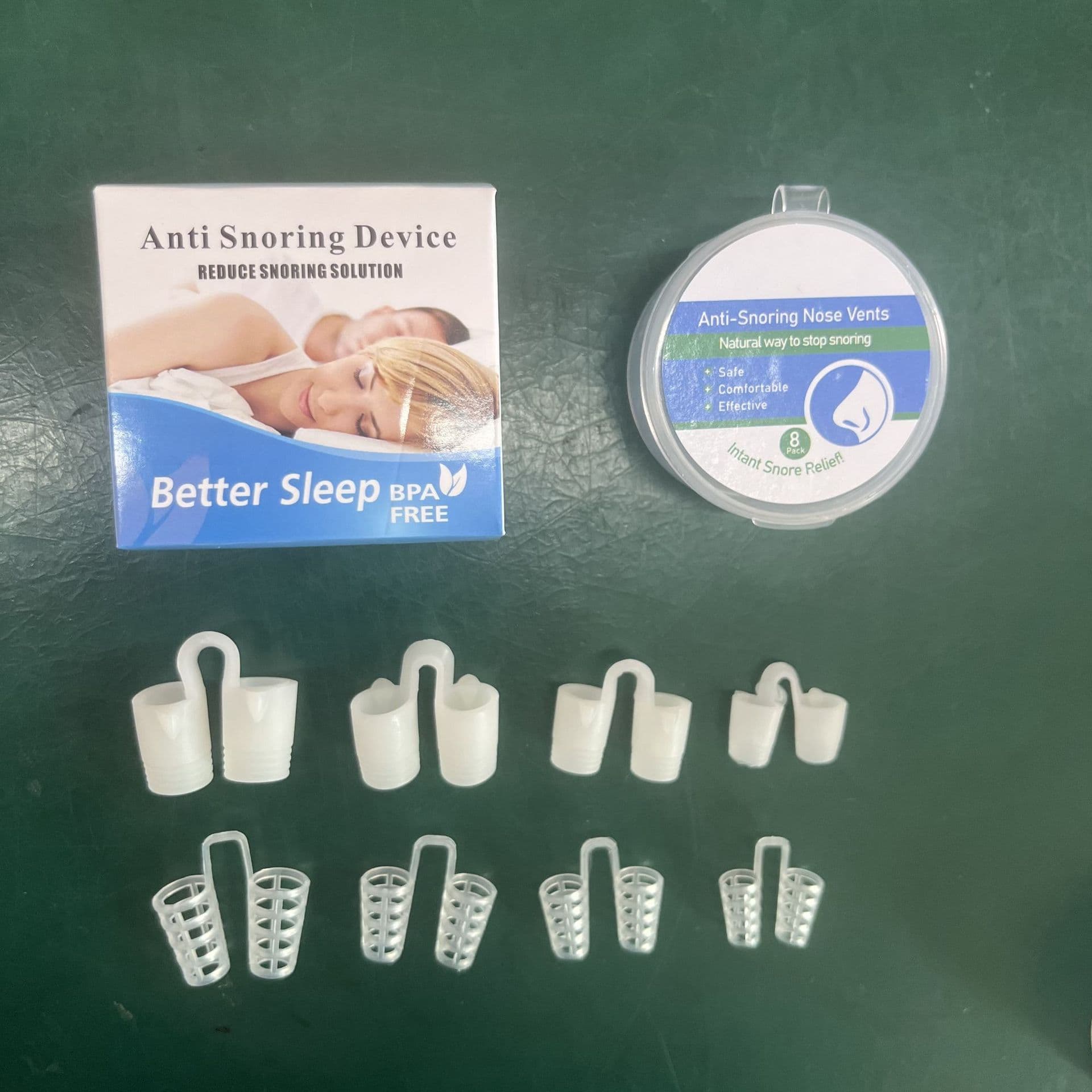 Snore Preventer Nasal Dilator Device Dual Breath Protection Auxiliary Supplies Plastic Material for Better Airflow