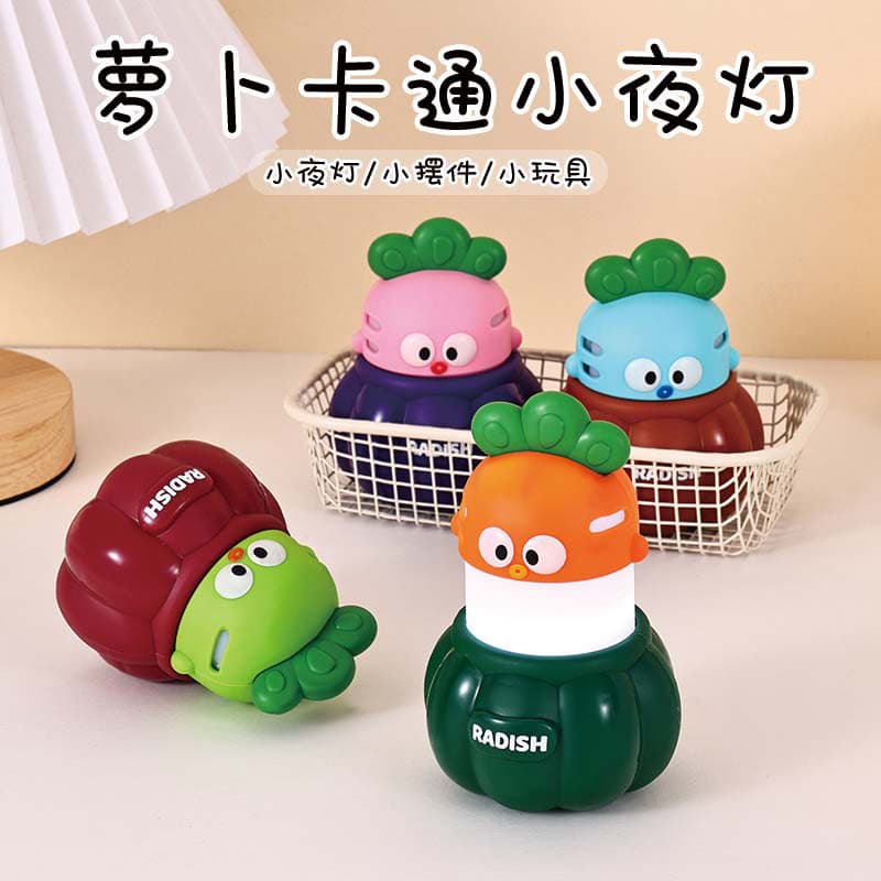 Creative Night Light Gift Desk Lamp for Student Dormitories, Bedroom Atmosphere Light Cross-border Children's Electronic Glowing Toy Wholesale