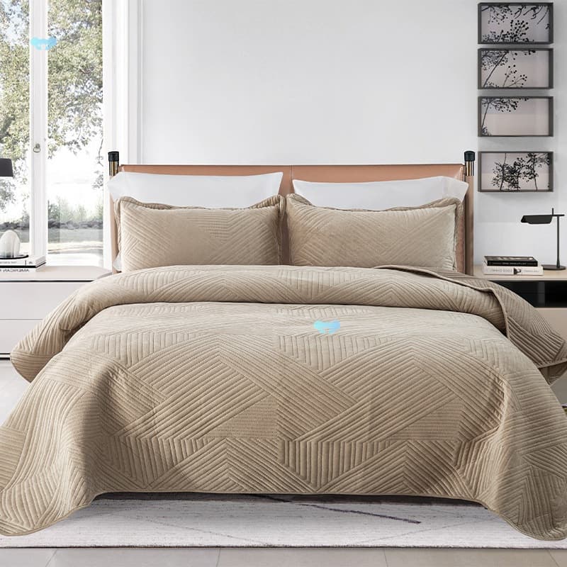 Bedspread Bed Cover Linen Coverlet Bedcover Blanket Bedsheet