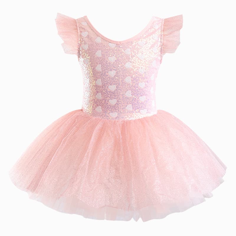 Children's ballet dance skirt, girl's green Halloween performance costume, soft gauze skirt, princess skirt, fluffy New Year's Day costume