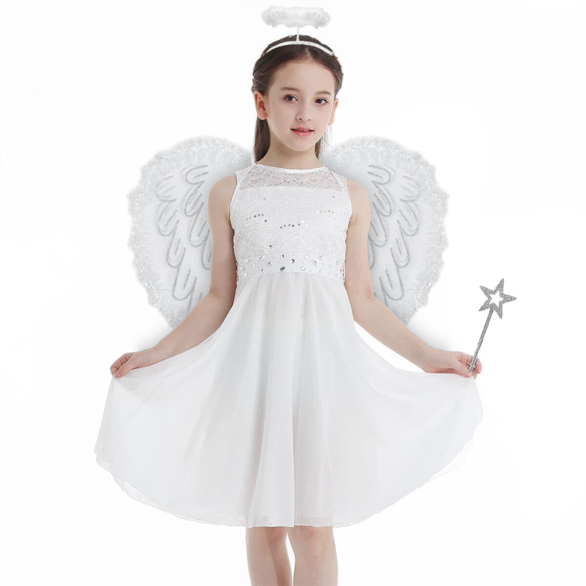 Amazon AliExpress Best Selling Wings Angel Three Piece Set Decorative Wings Angel Wings Halloween Props
