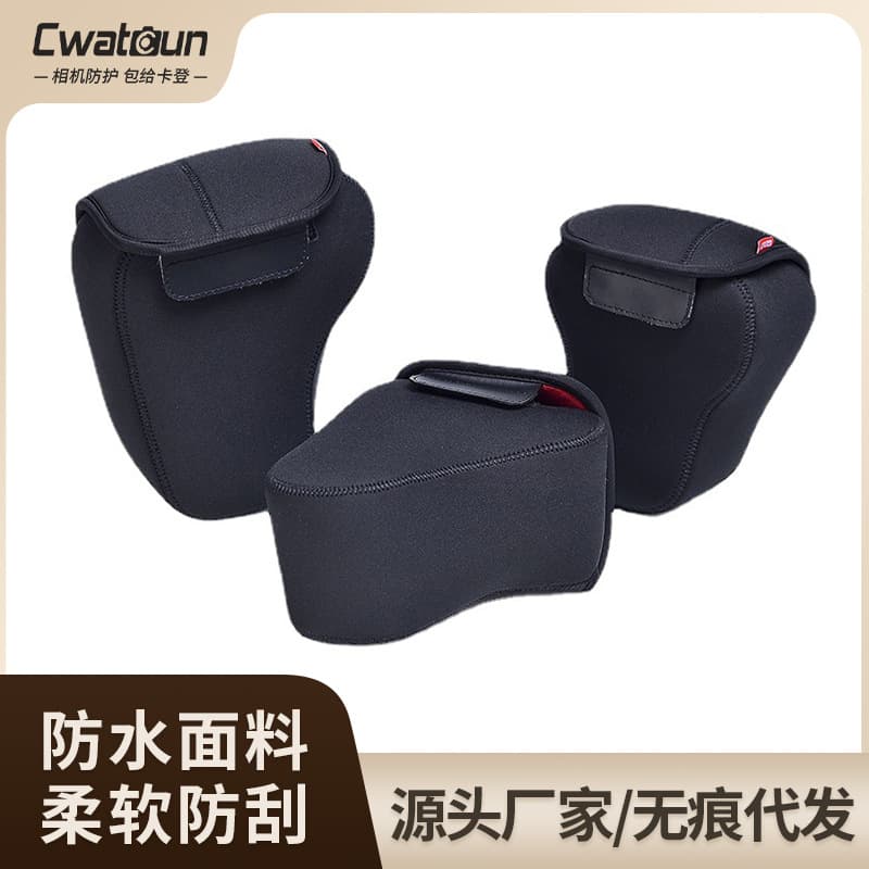 Cwatcun Hong Kong Camera Inner Bag, Mirrorless Photography Thickened Shockproof Waterproof Large Protective Case for Canon