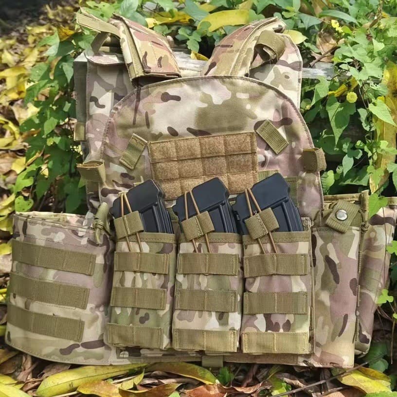 Wholesale Tactical Vest Magazine Pouch Mounted Breathable Waist Hanging Bag Outdoor Combat Polyester Camouflage Small Utility Pouch Waist Pack