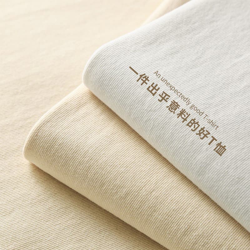 Japanese heavyweight 240g pure cotton short-sleeved T-shirt for women pure white thick round neck loose T-shirt bottoming shirt for men