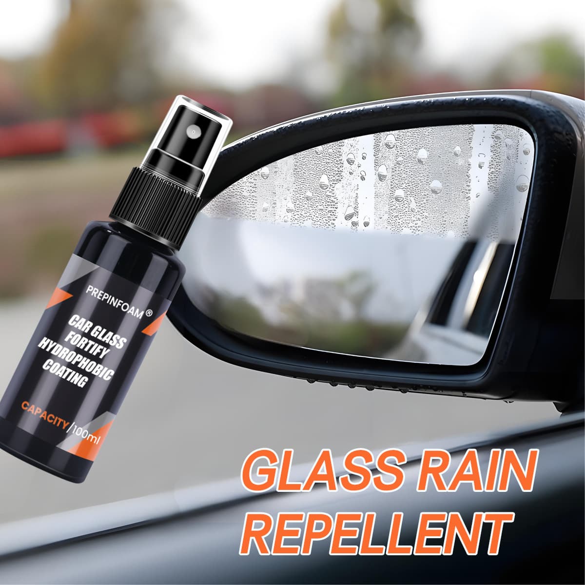 PREPINFOAM-P6 Car Rain Repellent Cleaner Coating Windshield Sealant Spray Waterproof Rain