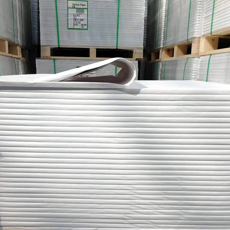 Factory direct shipment by truck, full-sheet large white double-coated paper, 70g to 120g, cream paper and rice writing paper