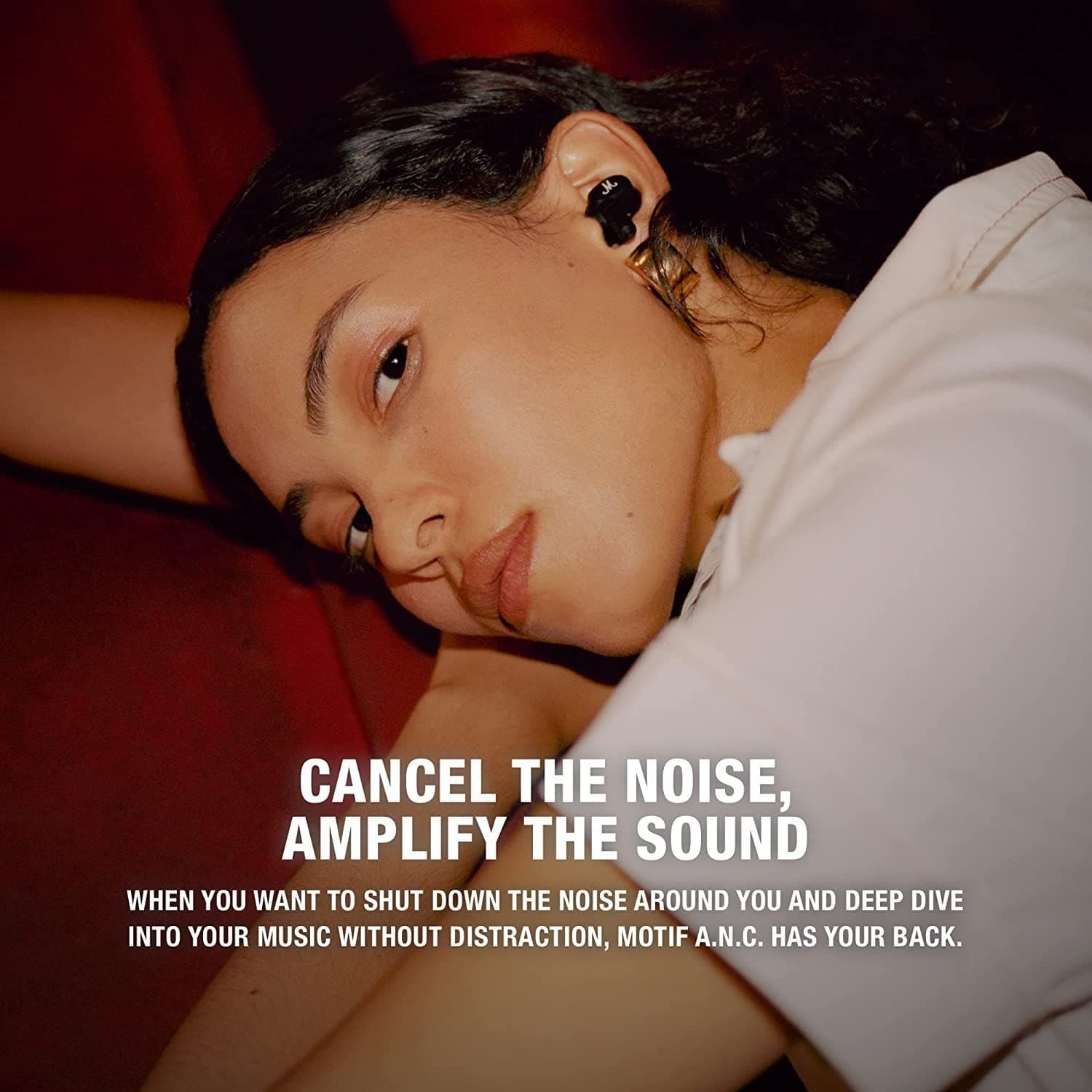 Compatible with MARSHALL MOTIF ANC Bluetooth Earbuds True Wireless In-Ear Running Sports