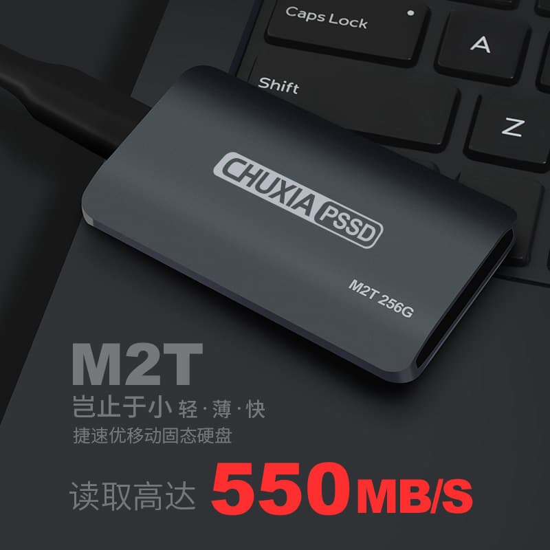 1TB Mobile Hard Drive Wholesale Type-C Solid State Drive 512G External Portable PSSD Storage Drive