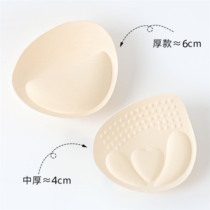 External expansion bra pads for enhancing bust size, specially designed for small and flat chests, extra thick pads for a dramatic boost