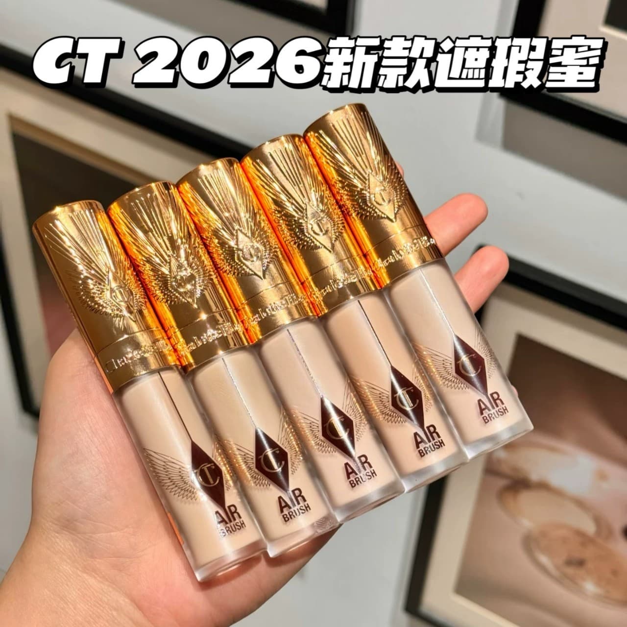 Cross-border Foreign Trade CT Soft Focus Concealer 8.3g Shade: 1/2/2.5/3/3.5/4