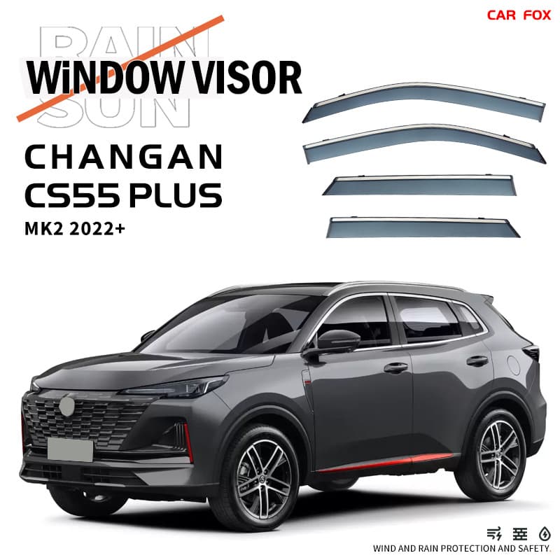 For CHANGAN CS55 Plus Rain Guard Window Visor