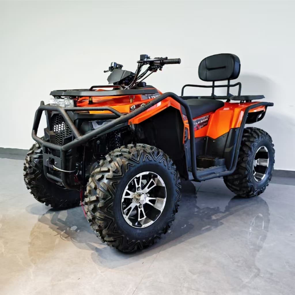 New EFI 400CC 4WD Beach Buggy 4X4 Automatic Four-Wheel Off-Road Motorcycle Large Two-Seater ATV