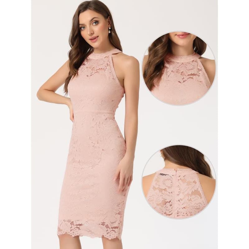Wedding Dresses Strapless Formal Sleeveless Fitted Gown for Wedding Guest Cocktail Party