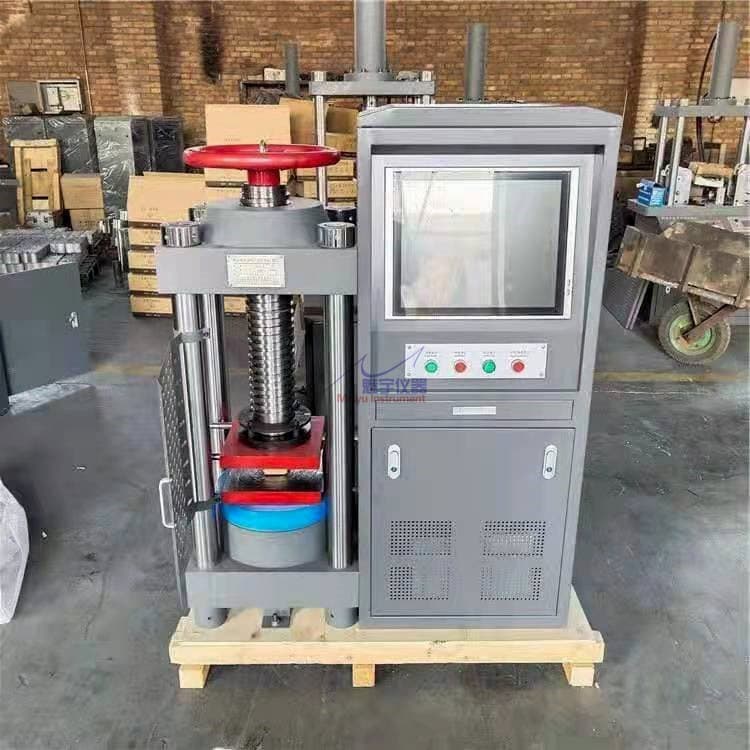 YAW-300 Constant Loading Cement Pressure Testing Machine for Compressive Strength Determination of Test Blocks with Overload Automatic Protection