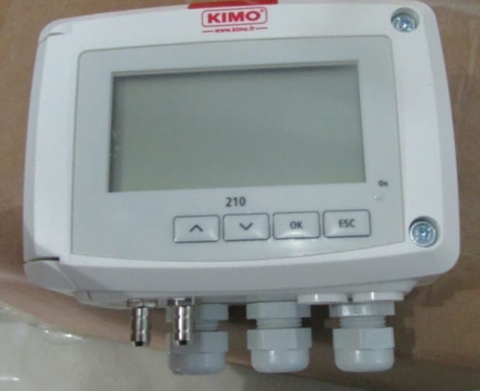 Output Signal 0-10V French Kimo Duct Air Velocity and Flow Transmitter CP218-BO