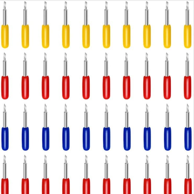 Manufacturer's in-stock bulk Roland engraving blades, computer engraving machine tool accessories, adhesive reflective film engraving blades