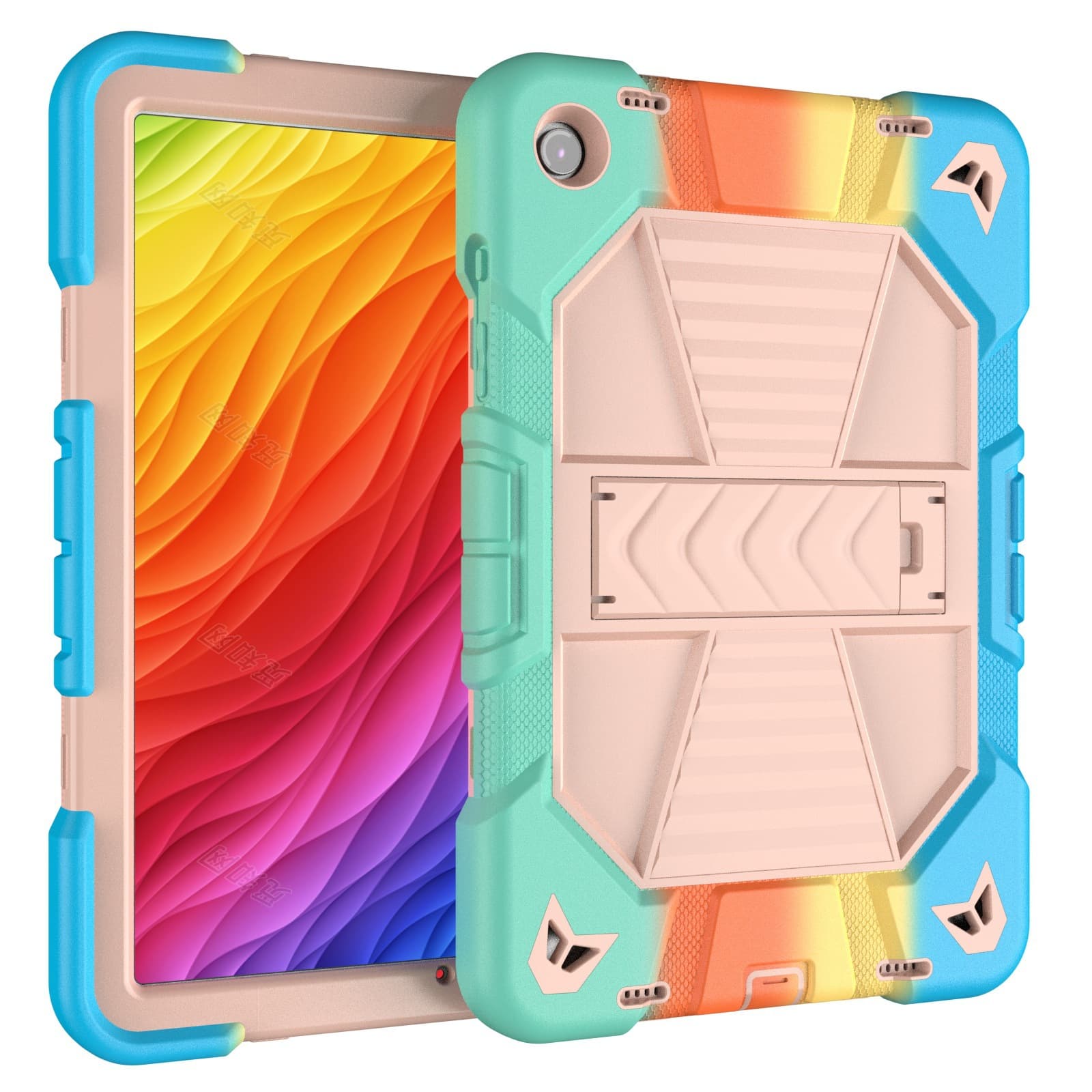 Suitable for Samsung Tab A9+ tablet protective cover A9plus silicone bracket A11 8.7-inch children's anti-fall soft shell