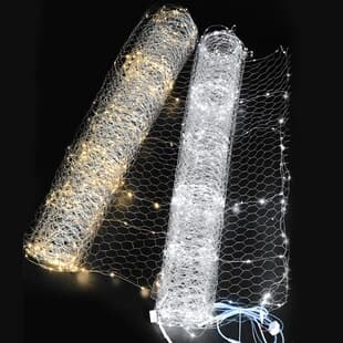 Wedding Starry Sky Net Light LED Copper Wire Light String Starlight Ceiling Decoration Light Hexagonal Wire Mesh Copper Wire Light