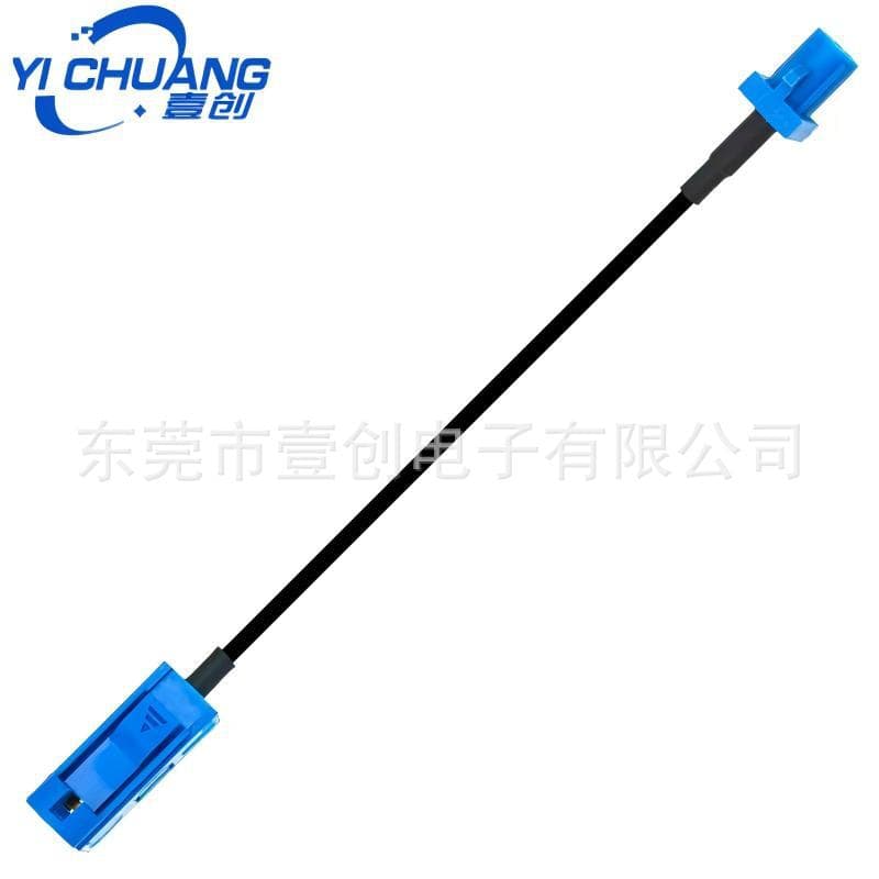 FAKRA-C Female to Male RF Cable Vehicle GPS Antenna Extension RG174 Coaxial Wireless Feeder