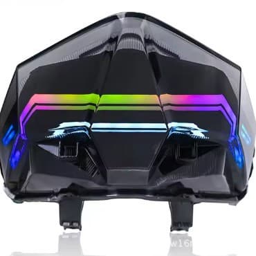 Motorcycle Accessories RGB Tail Light for HONDA VARIO 150 CLICK 150 Modification Running Tail Light